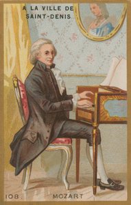 Wolfgang Amadeus Mozart, 1700-luvun itävaltalainen klassisen säveltäjä tekijältä French School