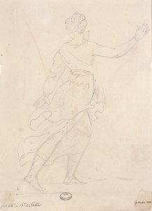 Nainen takaa, 1813 tekijältä French School