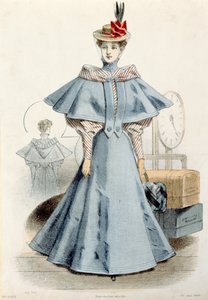 Nainen matkapuvussa, Le Coquet, 1895