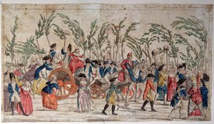 Naisten marssi Versaillesissa 5. lokakuuta tekijältä French School