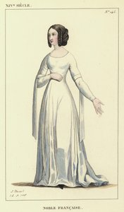 XIV Siecle, Noble Francaise (värikaiverrus) tekijältä French School