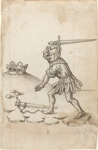 "Älä riko kruunua" [fol. 43 recto] tekijältä French early 16th Century