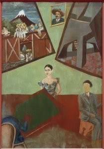 Pancho Villa und Adelita tekijältä Frida Kahlo