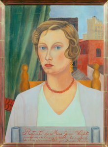 Rouva Jean Wightin muotokuva tekijältä Frida Kahlo
