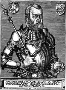 Muotokuva Joakim II Hektorista 1505-1571, Brandenburgin vaaliruhtinas, 1570 tekijältä Friderich