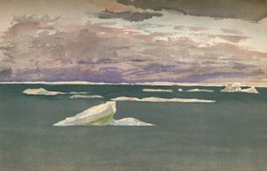 Off the Edge of the Ice - keräävä myrsky, 14. syyskuuta 1893, 1897 tekijältä Fridtjof Nansen