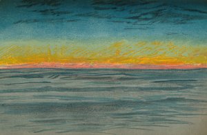 The Wing Polar Day, 22. syyskuuta 1893. Pastelliluonnos, 1893 1897