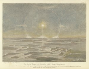 Napayö, 24. marraskuuta 1893, vesiväriluonnos (väri litho)