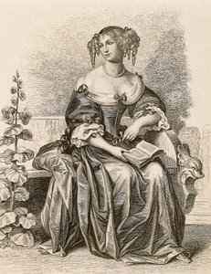 Madame de Sevignen muotokuva tekijältä Friedrich (after) Bouterwek