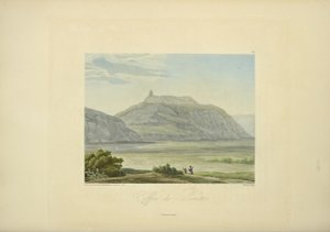 Marchaisin piirtämä Perotten arkku, kaiverrettu Bouquet, kuvitus Alexander von Humboldtin ja Aime Bonplandin teoksesta "Näkymät Cordilleraille ja Amerikan alkuperäiskansojen monumenteille" tekijältä Friedrich Alexander Baron von (after) Humboldt