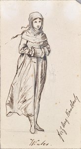 Talven personifikaatio tekijältä Friedrich August von Kaulbach