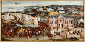 Ranskan Frans I:n ja Englannin Henrik VIII:n tapaaminen Camp du Drap d