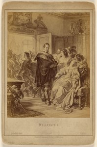 Wallenstein [C. Jaegerin maalaus, Nürnberg, 1867]. tekijältä Friedrich Bruckmann