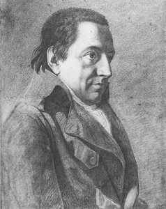 Johann Gottlieb Fichten muotokuva 1762-1814, n. 1800