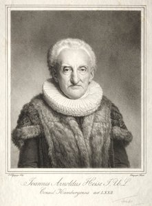 Johann Arnold Heise, 1819.
