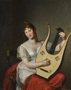 Muotokuva Frederica Mecklenburg-Strelitzin kunnasta tekijältä Friedrich Carl Groger