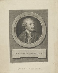 Friedrich Gottlieb Klopstockin muotokuva 1724-1803, n. 1790. tekijältä Friedrich Christian Gottlieb Geyser