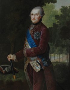 Muotokuva Peter von Bironista 1724-1800, Kurinmaan ja Semigallian herttua, 1781