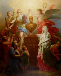 Allegoria rauhan siunauksista tekijältä Friedrich Heinrich Fuger