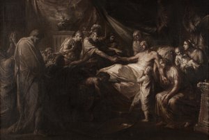 Der Tod des Germanicus tekijältä Friedrich Heinrich Fuger
