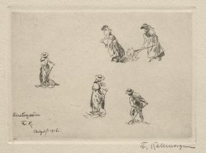 Heinäntekijät, 1916. tekijältä Friedrich Kallmorgan