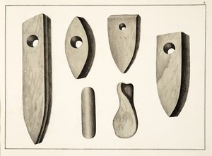 Kiviaseet, levy julkaisusta A History of the Development and Customs of Chivalry, kirjoittanut tohtori Franz Kottenkamp, julkaissut Carl Hoffmann, 1842 tekijältä Friedrich Martin von Reibisch