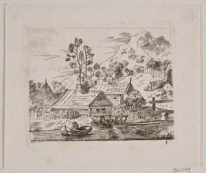 Vuoristoalue tekijältä Friedrich Münter