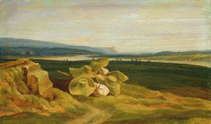 Maisema aurinkohatuilla, 1825