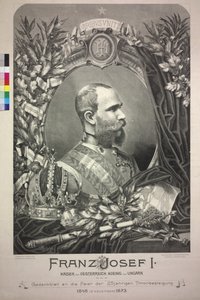 Itävallan keisari Franz Joseph I tekijältä Friedrich Wilhelm Bader