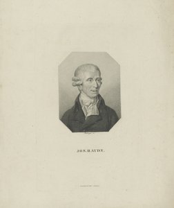 Muotokuva säveltäjä Joseph Haydnista 1732-1809, 1818.
