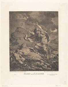 Sankari ja Leander Hero und Leander (otsikko esineessä) tekijältä Friedrich Wilhelm Reuter