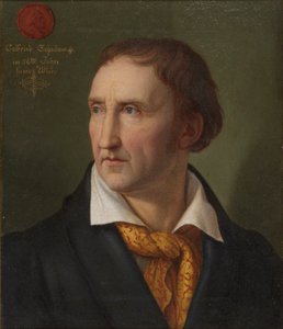 Johann Gottfried Schadowin muotokuva 1764-1850, 1819.