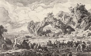Helioksen pyhän karjan tappaminen (kaiverrus) (kaiverrus)