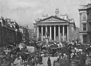 Royal Exchange, c1896 tekijältä Frith and Co