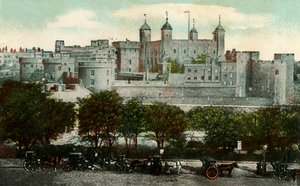 Lontoon Tower, 1907. tekijältä Frith and Co