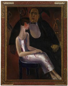 Muotokuva Paul-Gustave Van Heckestä ja hänen vaimostaan Norinen