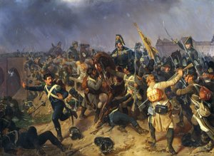 Jakso tapaamisesta lähellä Znaimia 1809 tekijältä Fritz L