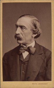 Muotokuva säveltäjä Carl Eversistä 1819-1875, ennen vuotta 1875.