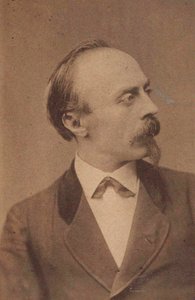 Muotokuva säveltäjä Hans von Bülowista 1830-1894, n. 1875.