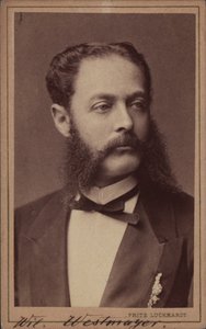 Säveltäjä Wilhelm Westmeyerin muotokuva 1829-1880.