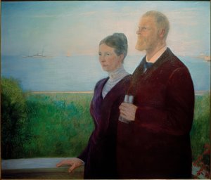 Kaksoisportretti (Woermann) tekijältä Fritz Mackensen