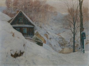 Seebachtal lähellä Franzensbadia tekijältä Fritz Pontini