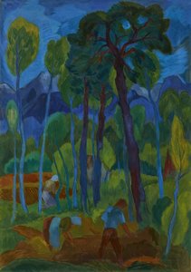 Moorlandschaft tekijältä Fritz Schaefler