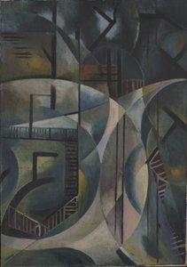 Maisema puistossa, 1920