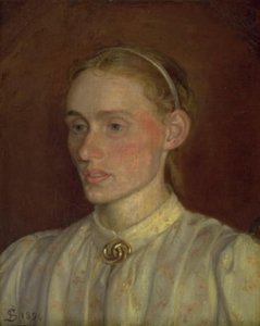 Anna Sybergin muotokuva tekijältä Fritz Syberg