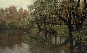 Syyspäivä Akerselvalla tekijältä Fritz Thaulow