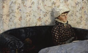 Ingeborg sohvalla, Sandø tekijältä Fritz Thaulow
