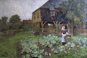 Grunerlokan kartano (öljy kankaalle)