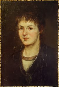 Amalie Uhden muotokuva tekijältä Fritz von Uhde