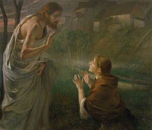 Älä koske minuun. Johannes 20:17 tekijältä Fritz von Uhde